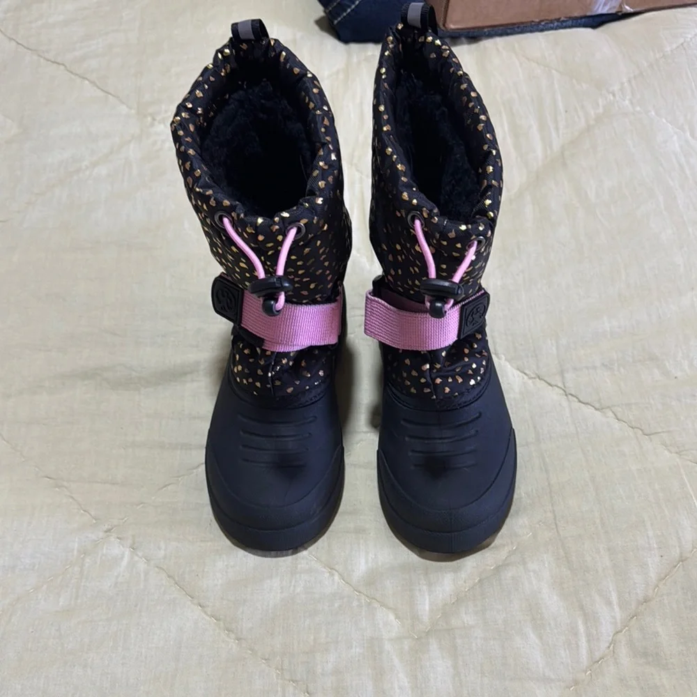 Northside Black Boots with Gold Speckles